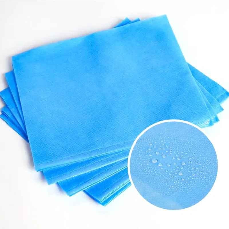 Yihe PP Non-woven Fabric for hospital use disposable Bed Sheet