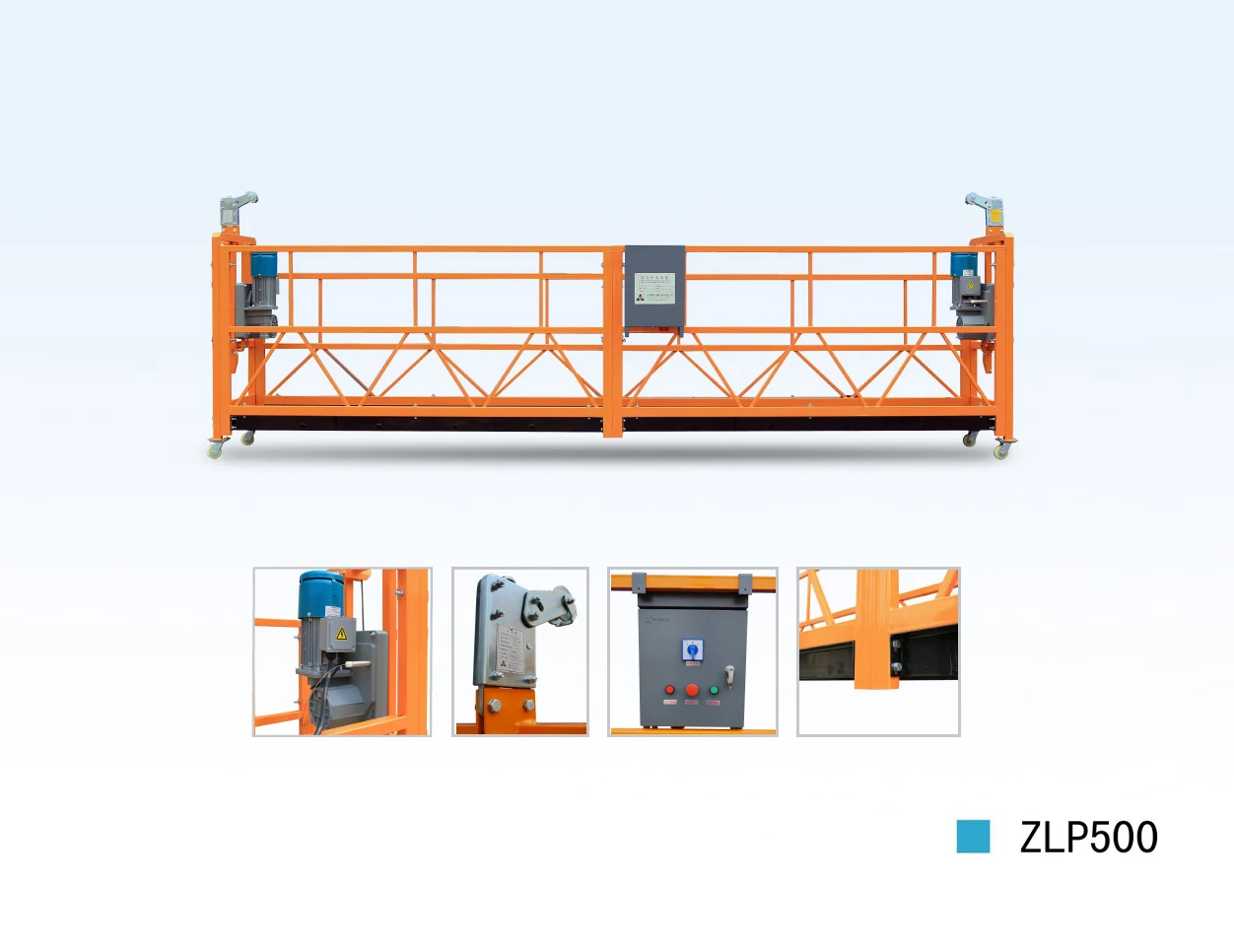 Electric Power Material Lift Suspended Platform Swing Stage Cradle Window Cleaning Suspended Platform