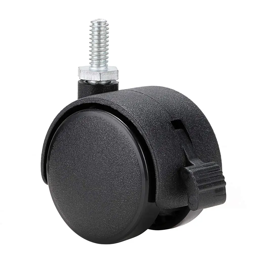 Hot Sale 1 Nylon Plastic Swivel Casters Wheel Office Chair Casters