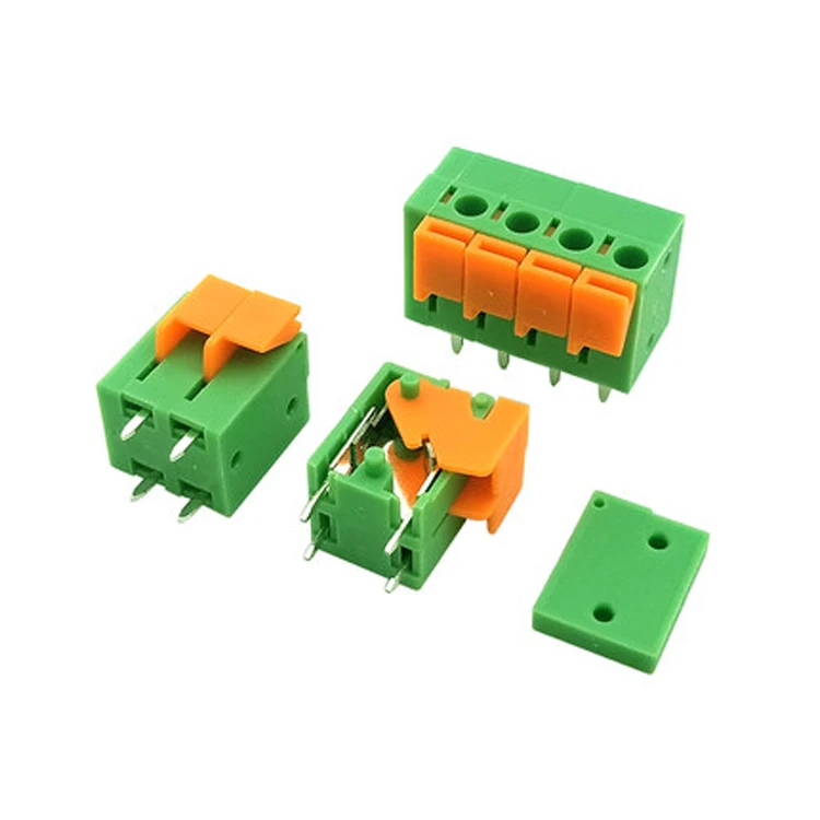 5.08mm  spring PCB terminal block replace Phoenix hige quality spring terminal connector
