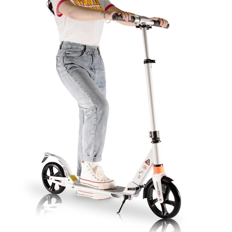 High Quality new model two big 200mm wheel fold up adult scooters