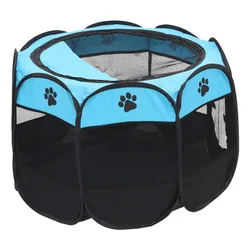 Pet supplies oxford cloth scratch resistant and foldable portable pet tent bed