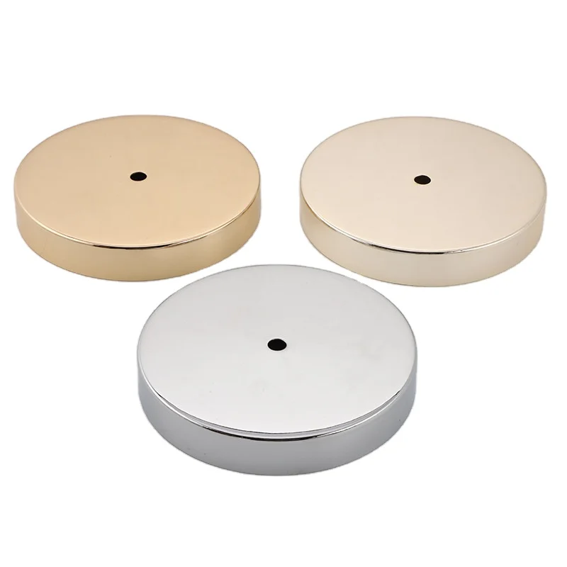 Оптовая продажа крышки для светильников круглые настенные светильники и основания люстры Потолочная пластина с прямой боковой