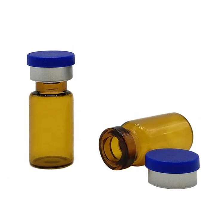 Флакон из янтарного прозрачного стекла для инъекций 2