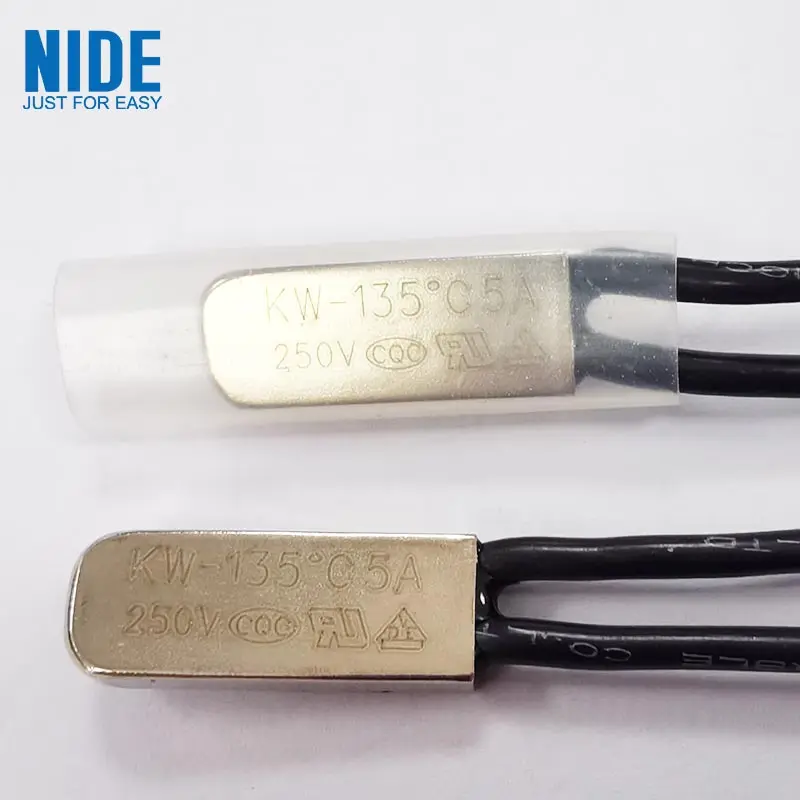 Industrial water pump motor KW thermal protector temperature control switch