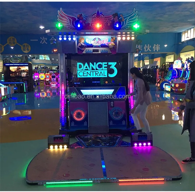 Dinibao amusement coin operated games arcade dance central 3 machine simulator music dancing machine for centers