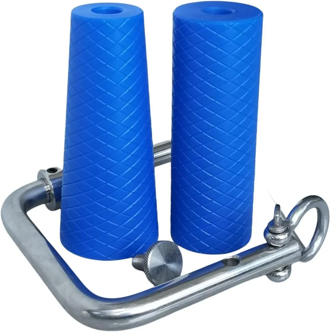 WellShow Pull Up Grip Rotating Exercise Handles Arm Wrestling Exercise Handle Cone and Cylinder Rolling Grips