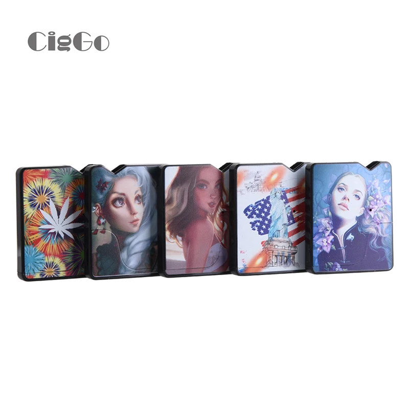 
CBD Vape Pen CigGo J Box Pod Slim Design Great Alternative Pod System to JUU Vape 