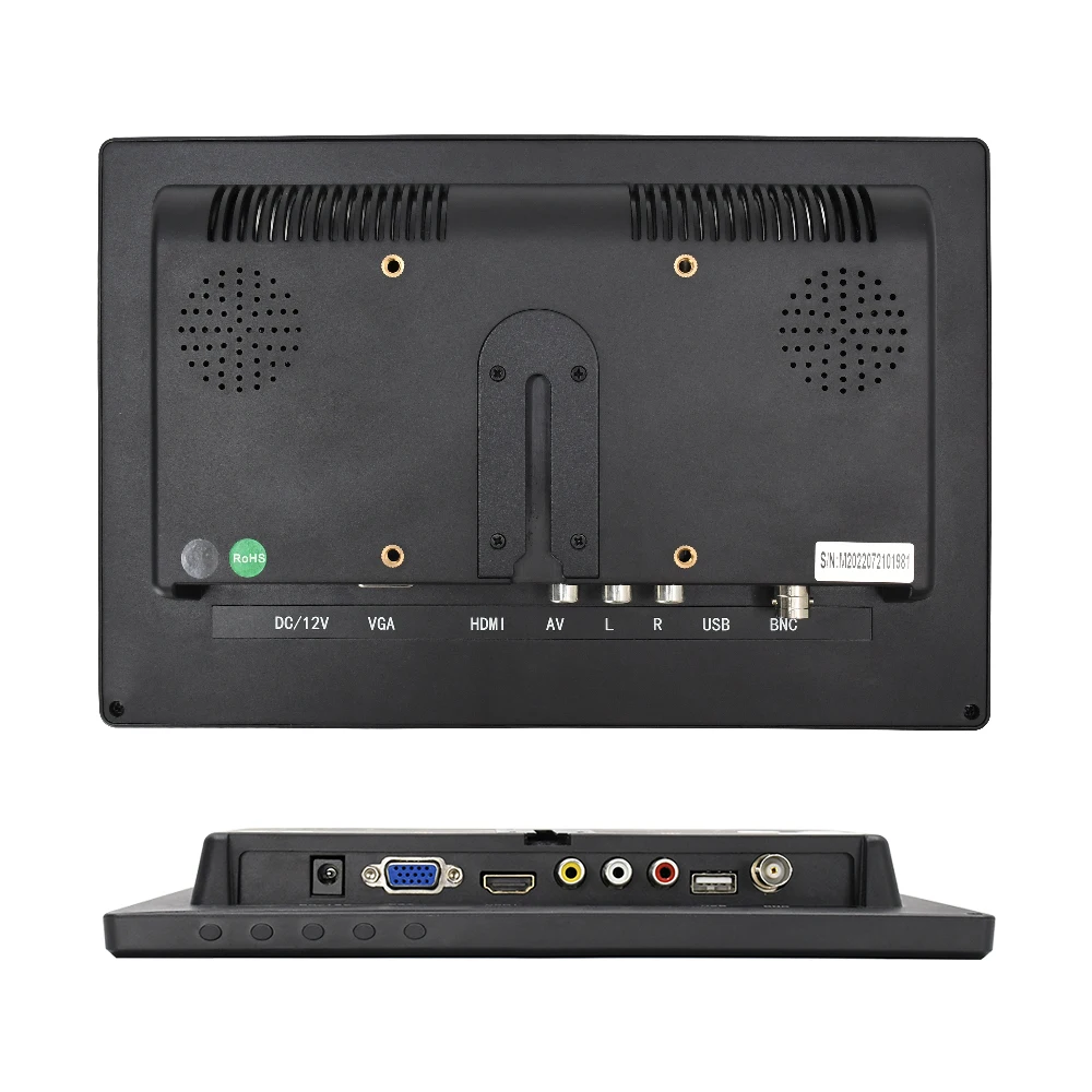 Factory 10.1-inch LCD Touch Screen HD Industrial Monitor