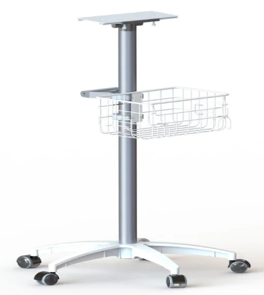Design Ventilator Trolley for Emergency Medical Equipment Custom 2020 New Hospital Trolley Hospital Furniture 30% Prepaid +-1mm