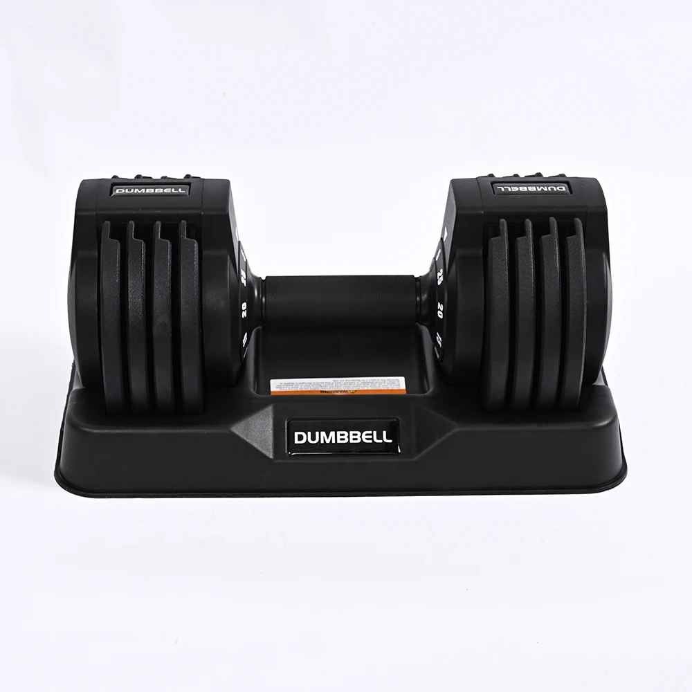 25 lbs with Fast Automatic Adjustable and Weight Plate for Body Workout Home Gym adjustable dumbbell adjustable