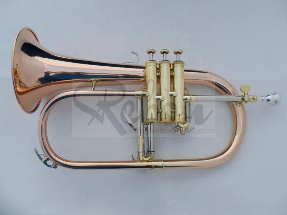 Weifang Rebon Bb key Phosphor copper Mini Trumpet