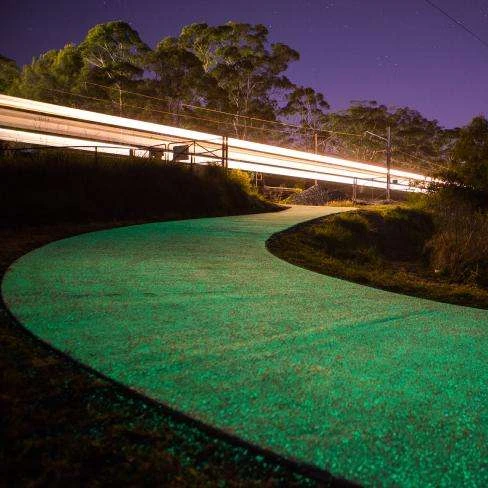 New Design Natural Glow In Dark Garden Phosphorous Luminous Stones