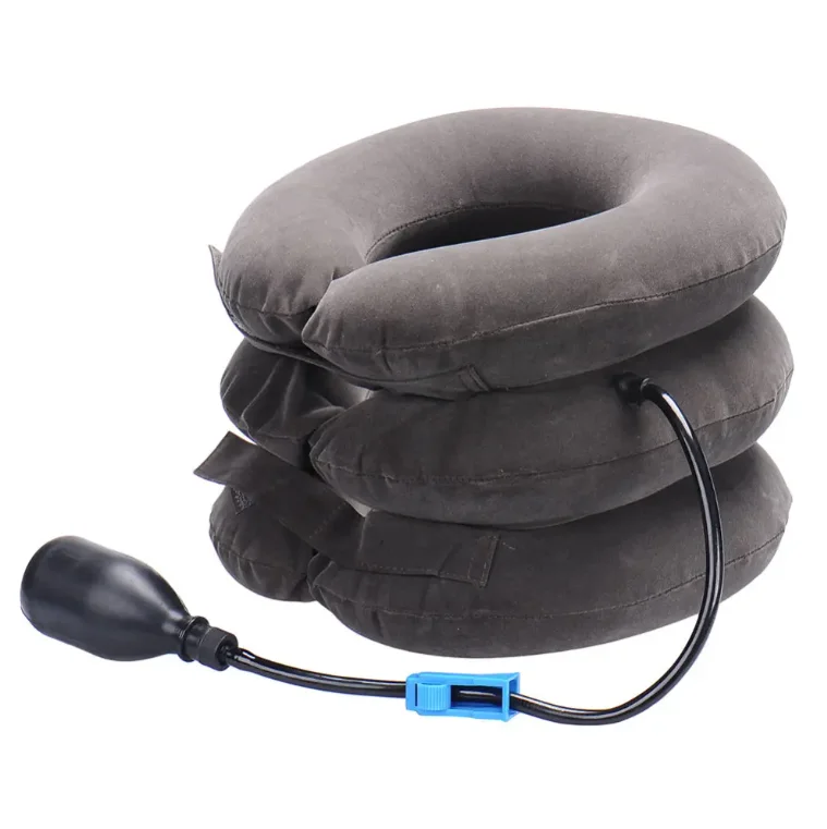 Medical Inflatable Neck Traction Device Neck Pain Relief Pillow Cervical Protection Pillow