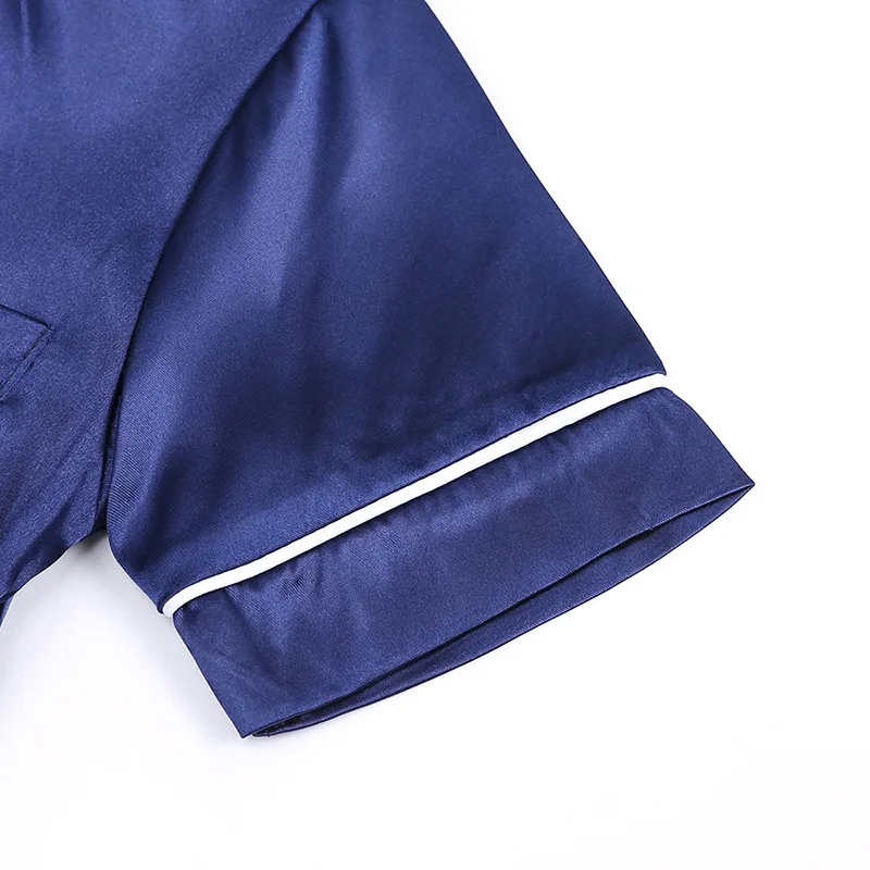 Designer Pajama Set for Kids Baby Boy Girl Button-up satin Silk PJS Sleepwear Nightwear Loungewear Clothes Set Gifts for Kid