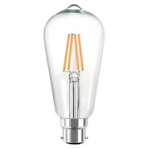 Chinese Manufacturer St64 E27 LED Light Spiral Filament LED Energy Saving Light Bulb with CE RoHS