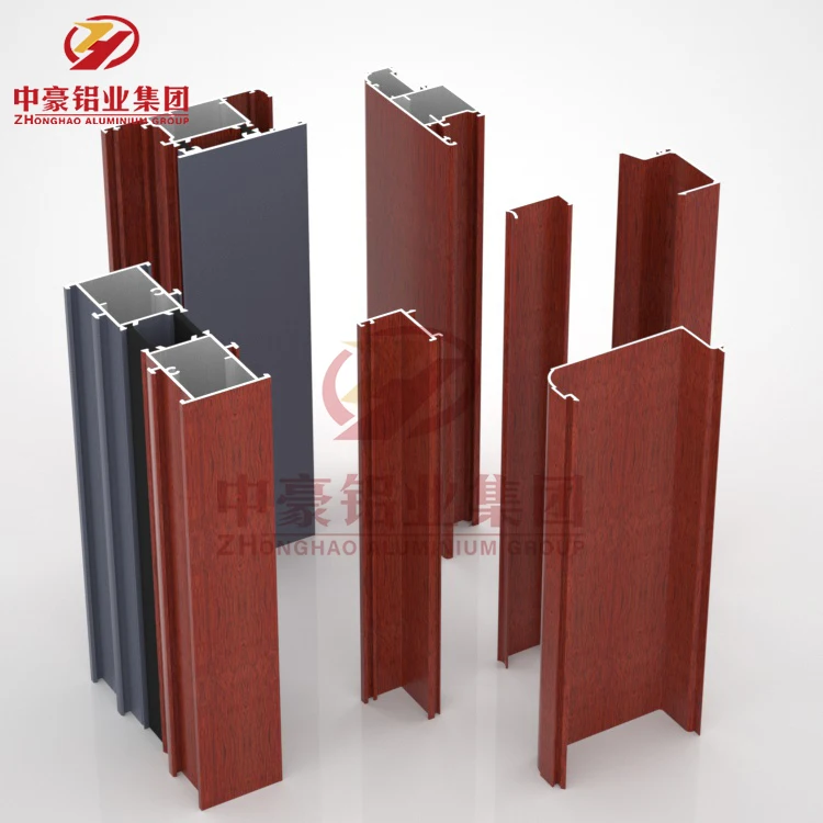 Настенный алюминиевый профиль для двери и окон с алюминиевым профилем Elecphoresis Алюминиевые профильные фитинги