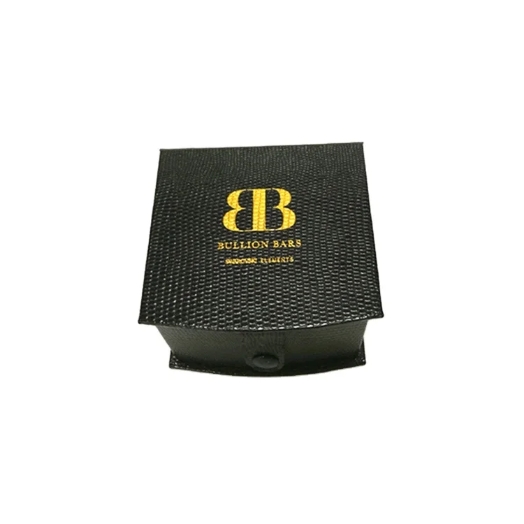 High-end Modern Special Alligator Texture Hot Stamping Button USB Storage Gift Packaging Cardboard Paper box