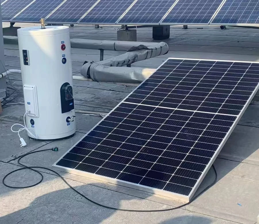 100-500L DC solar photovoltaic panel solar hot water heater pressurized water tank