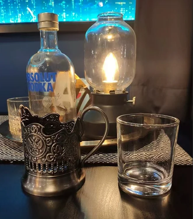 Hot sale metal vintage small goblet home decoration creative wedding household carving pattern