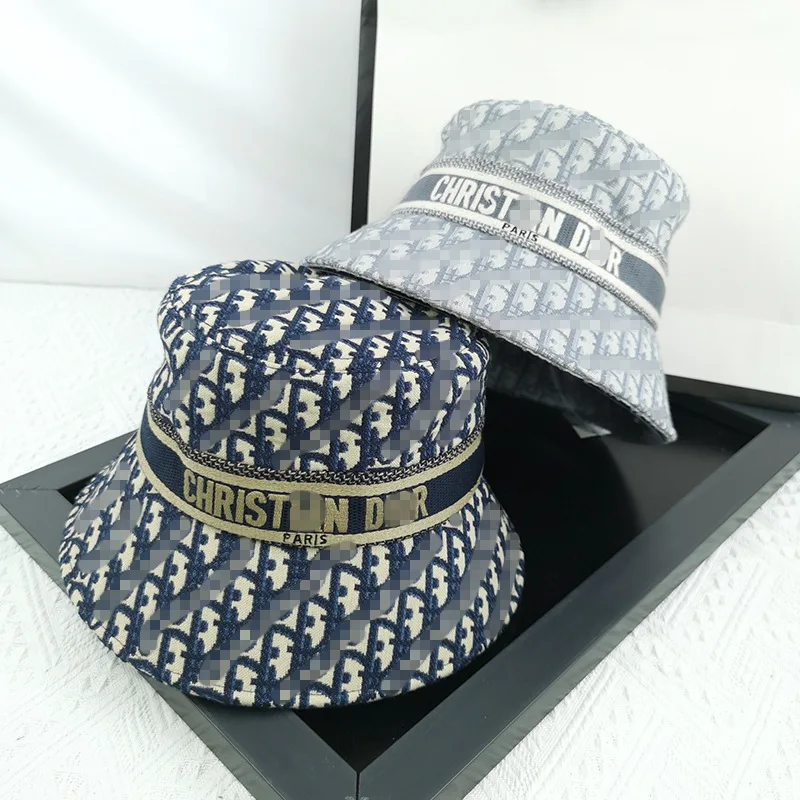 Низкий минимальный заказ различные цвета высокое качество пара букв D вышивка повседневные дикие солнцезащитные дизайнерские Панамы шляпа