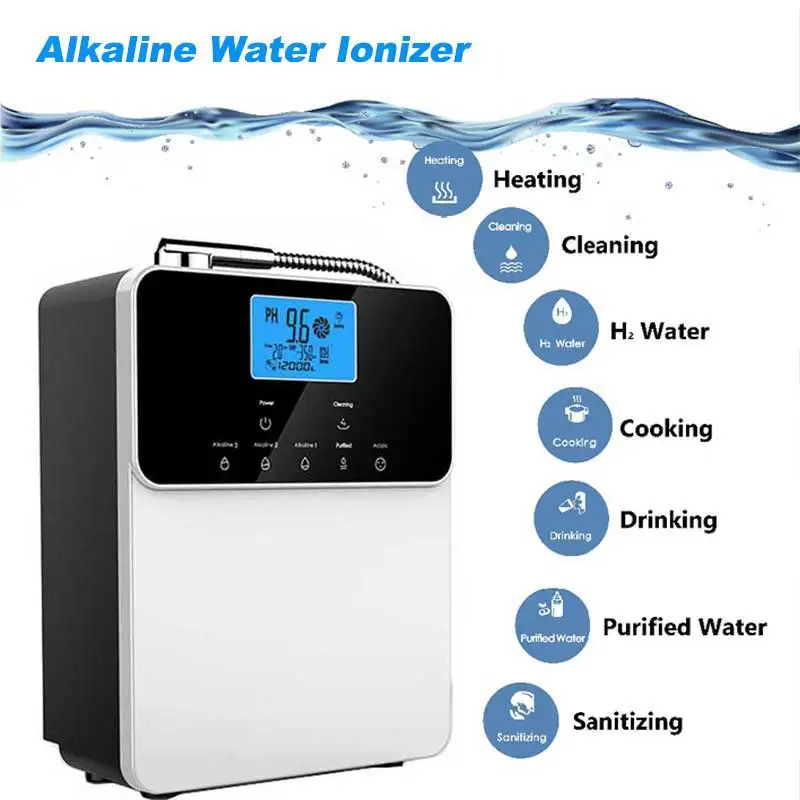 2021 Hot Sale japan Titanium platinum coating alkaline water machine ph kangen water ionizer 11 plate