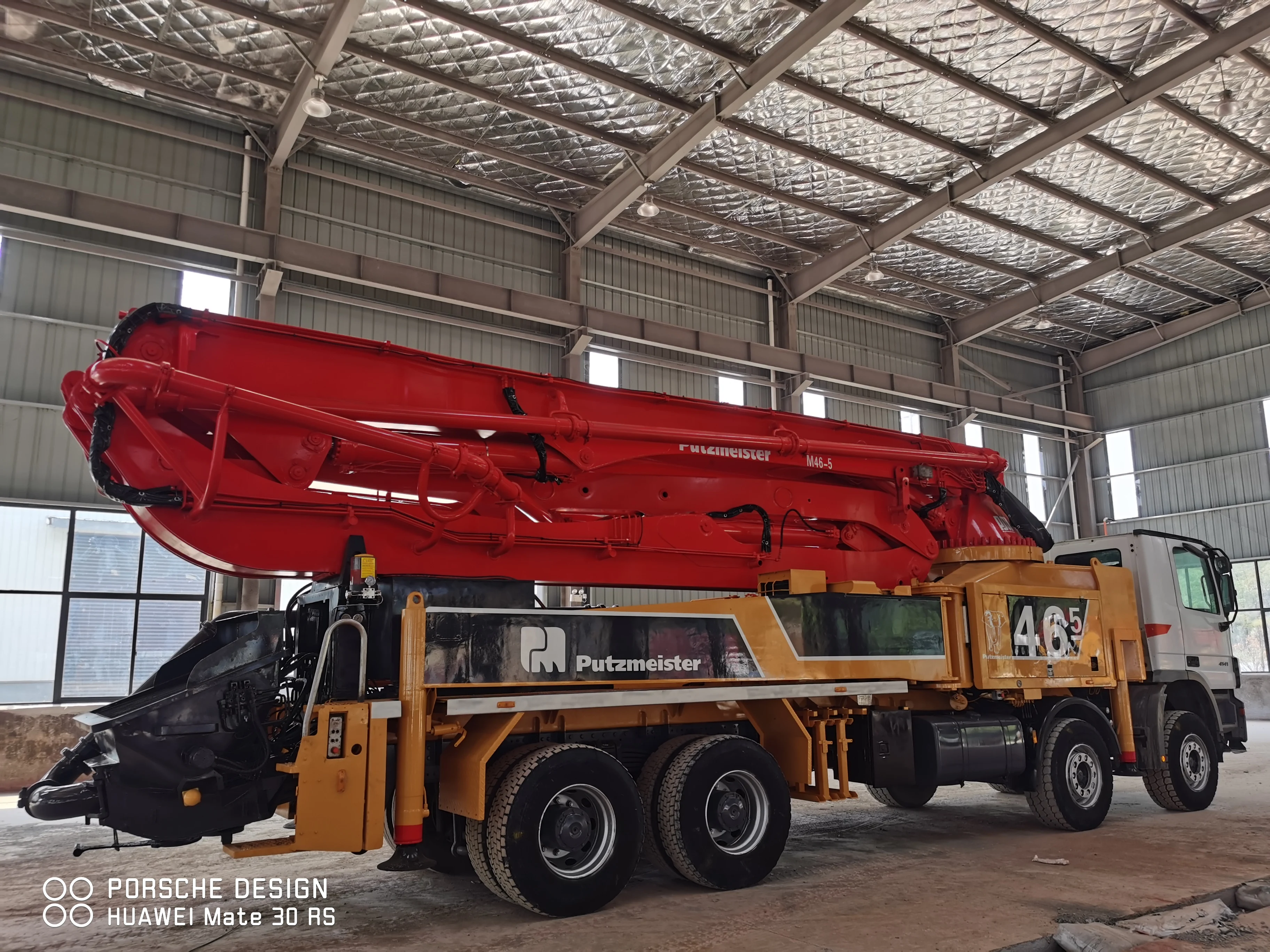 HOT SALE China Trade M47-5 meter Refurbished Pump Used putzmeister Diesel Cement Concrete Pump Truck PUTZMEISTER M46-5RZ
