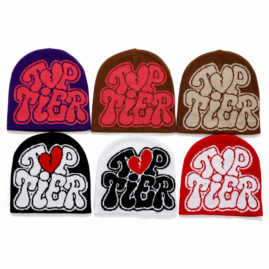 Wholesale Unisex All Over print Winter Hat Cap custom your own logo caps Warm Beanie Hats 2024New cool caps