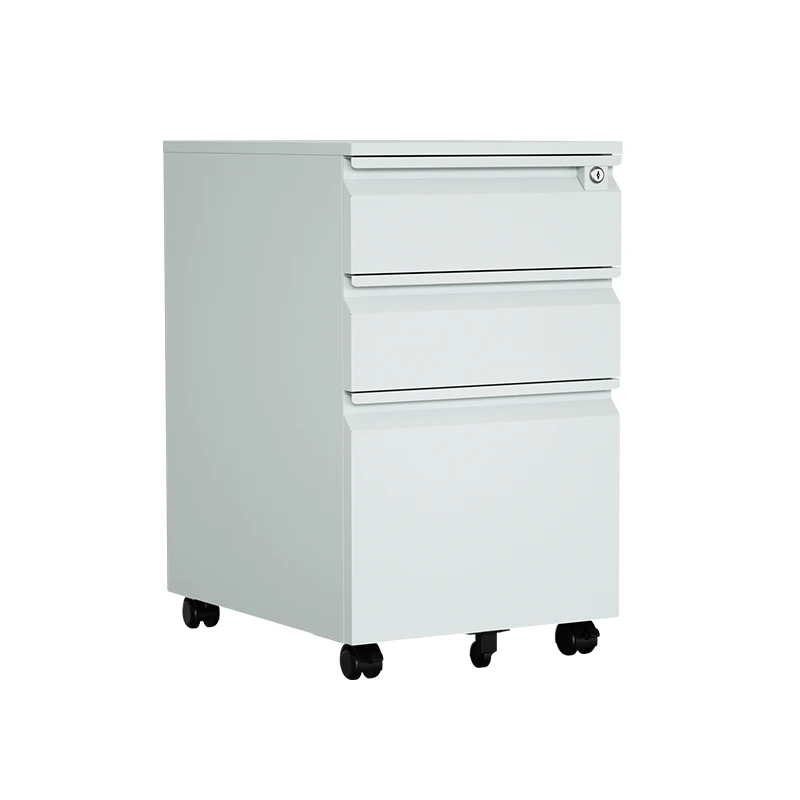 Wholesale Knock Down Office Mobile Drawers Filing Cabinet Movable Storage Cabinet Office Steel Cabinet With 3 drawer