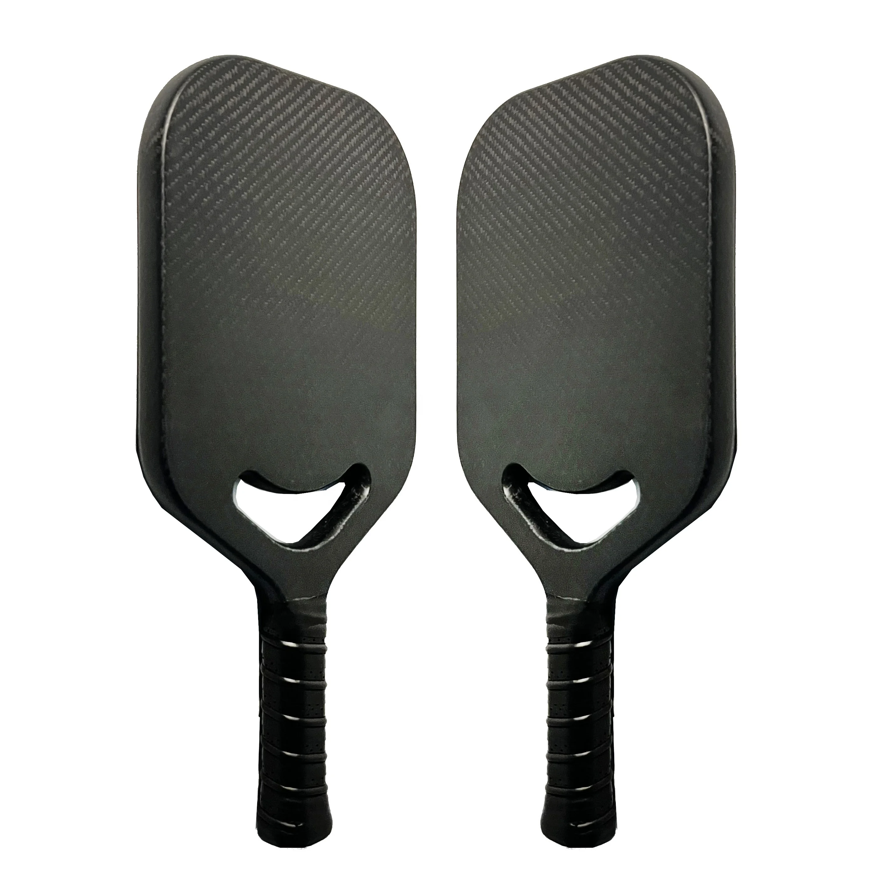 Lansda wholesale 20mm professional sealing edge foam 3K Carbon Fiber pickleball paddle Rough Surface Thermoformed