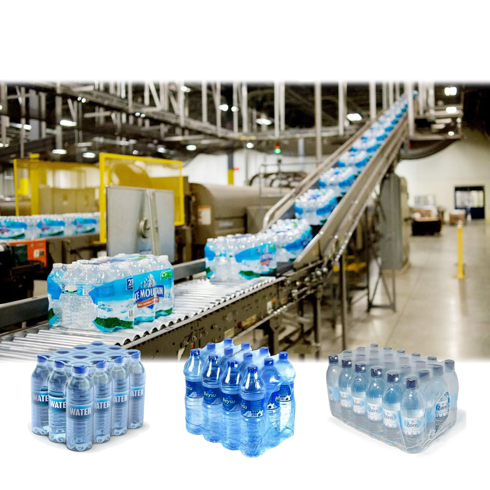 New design water filling manufacturing machines complete bottle water production line for water bottling plant