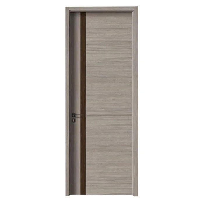 High quality solid core door mdf melamine finish interior door cheap wood door