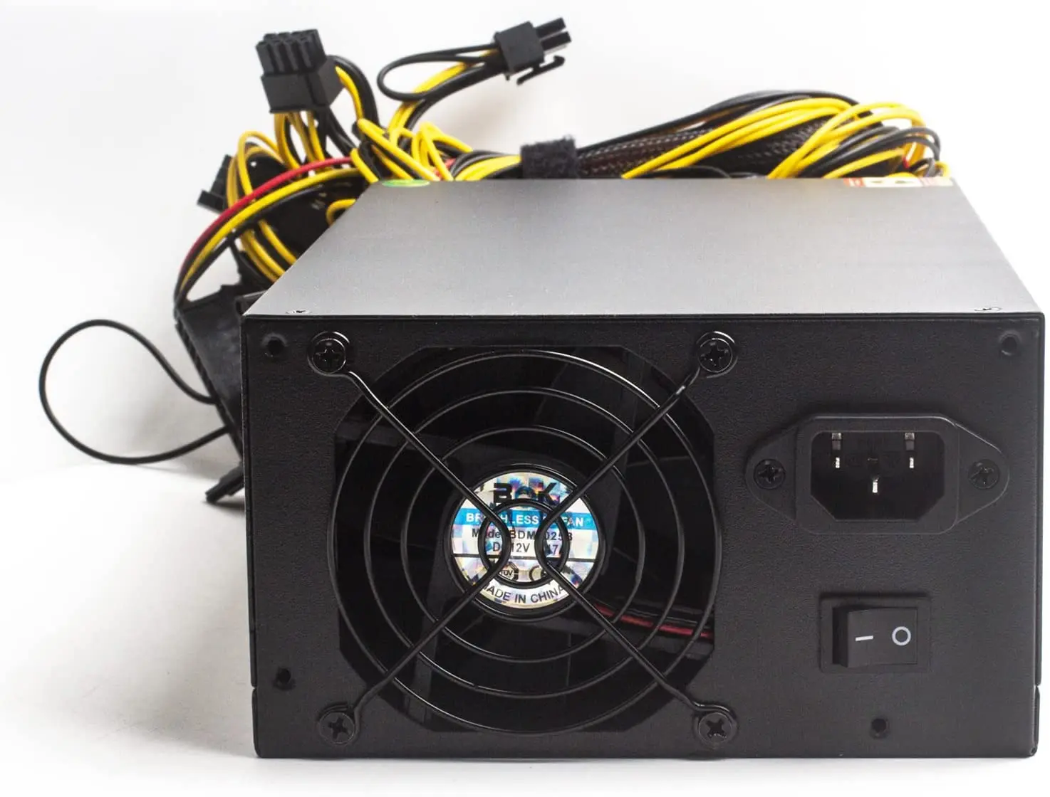 2000W Power Supply 90 plus Gold Certified ATX Power Supply 180V-240V ATX PSU With Cool Fan for 8GPU Server Case
