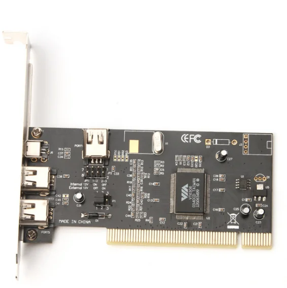 PCI VIA 1394a(3 + 1) мини-порт (Чипсет: VT6306) контроллер
