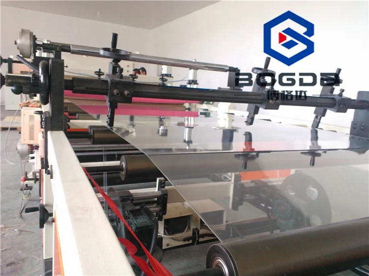 Машина для производства прозрачной ПВХ жесткой пленки и листа, линия экструзии листов ПВХ для стола