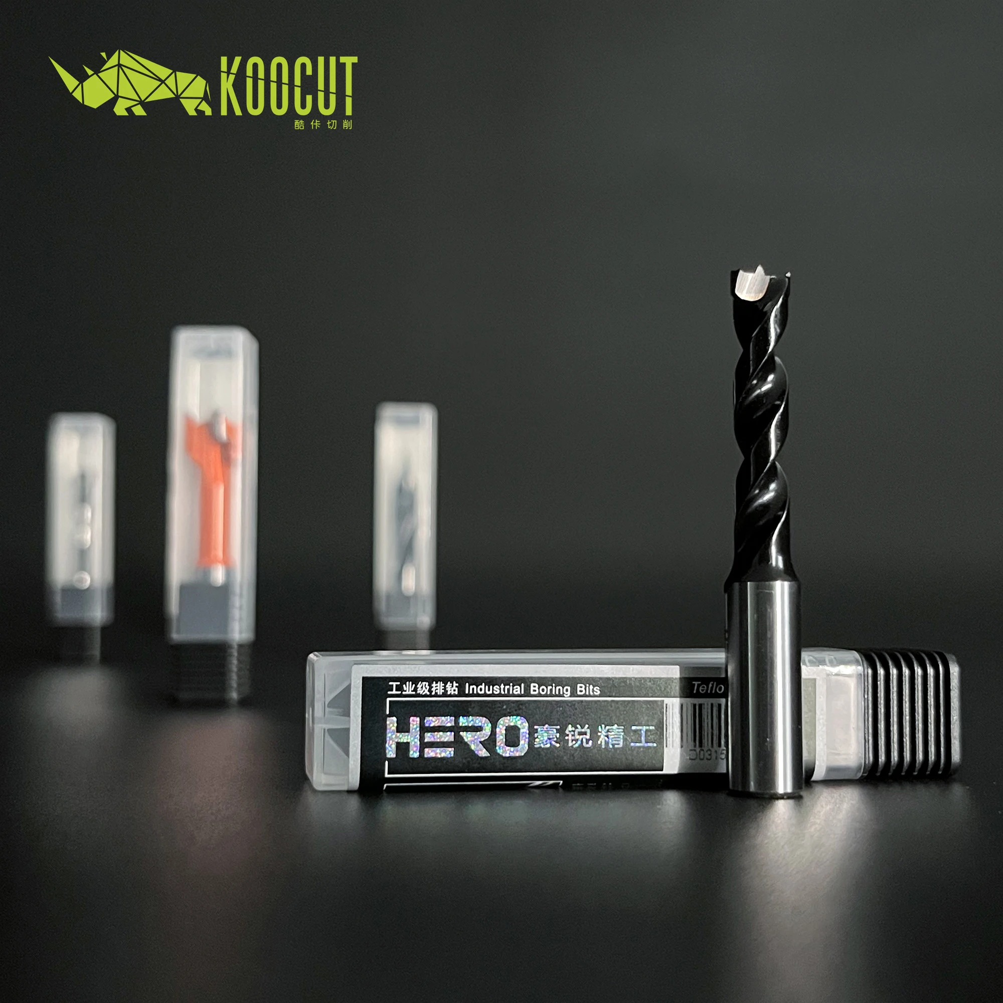 KOOCUT Free Sample 5mm 70mm Dowel Drill Carbide Drill Bits for Wood
