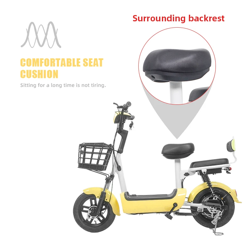 2021 Enduro Tyre Bicycle Electric Bike Electric Bicycle With Motor 350W 48V 12A Electric Bicycle For Safety