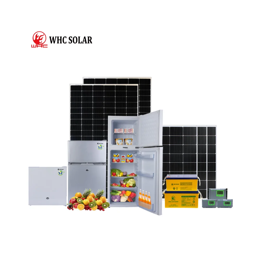 WHC Solar 12 В/24 В DC R134a Солнечный Морозильный холодильник 50L 98L 108L 118L 178L 198L 218L 268L с морозильной камерой