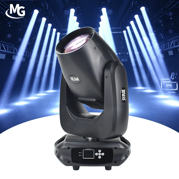 Stage lighting 260W Sharpy 260 9R DMX Beam Moving Head Light With Single Stand Stage Beam Spotlight