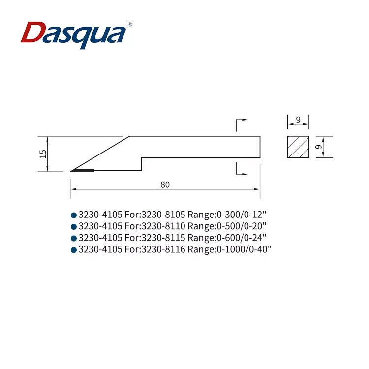 Двухлучевой цифровой высотомер Dasqua 0-300