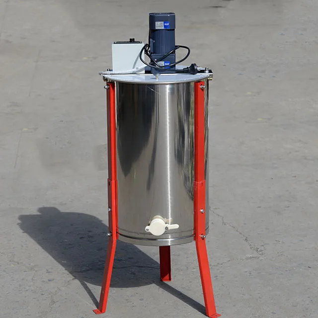 2021 High Quality 3 Frame Stainless Steel Electric Honey Centrifuge/Honey Extractor Factory