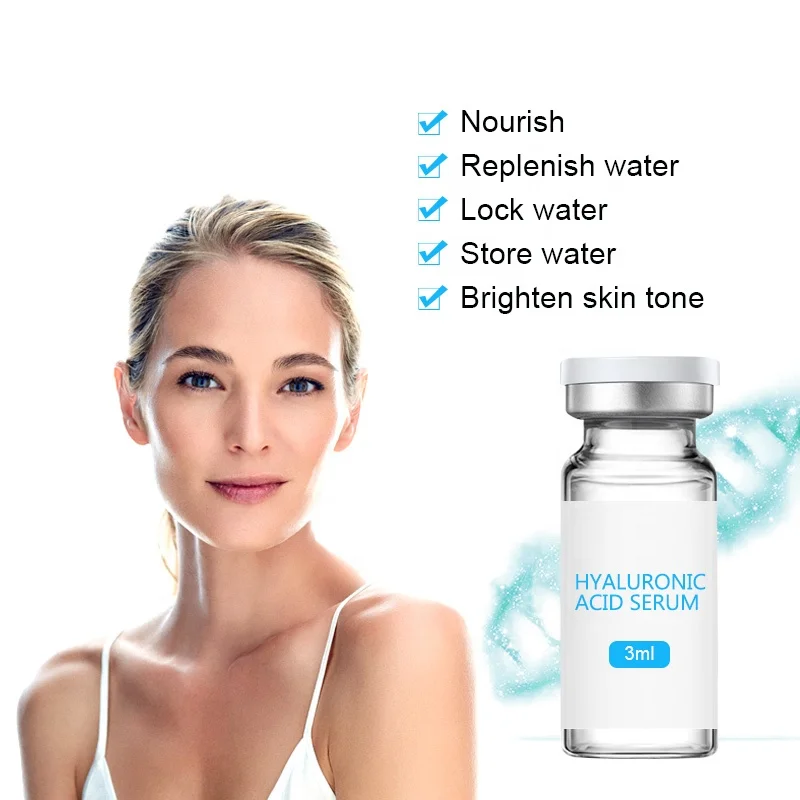 Low Moq Collagen Hyaluronic Acid Ampoule Serum Face Skincare One-time Use Hyaluronic Acid Ampoule Serum Collagen Serum Ampoule
