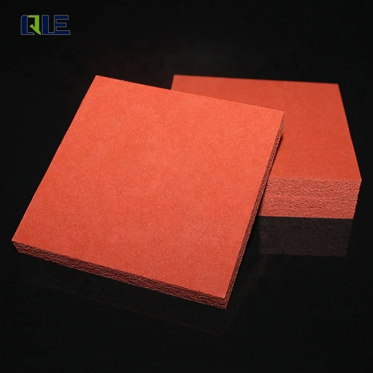 Cutting various thickness sheet foaming silicone rubber plate foam rubber board heat resistant silicone foam sheet