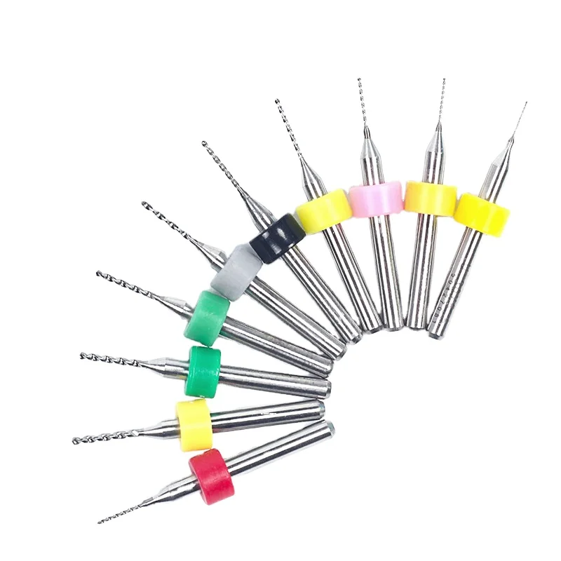 JR129 High Quality Carbide Micro Drill Bits HSS Drill for PCB glasses Acrylic