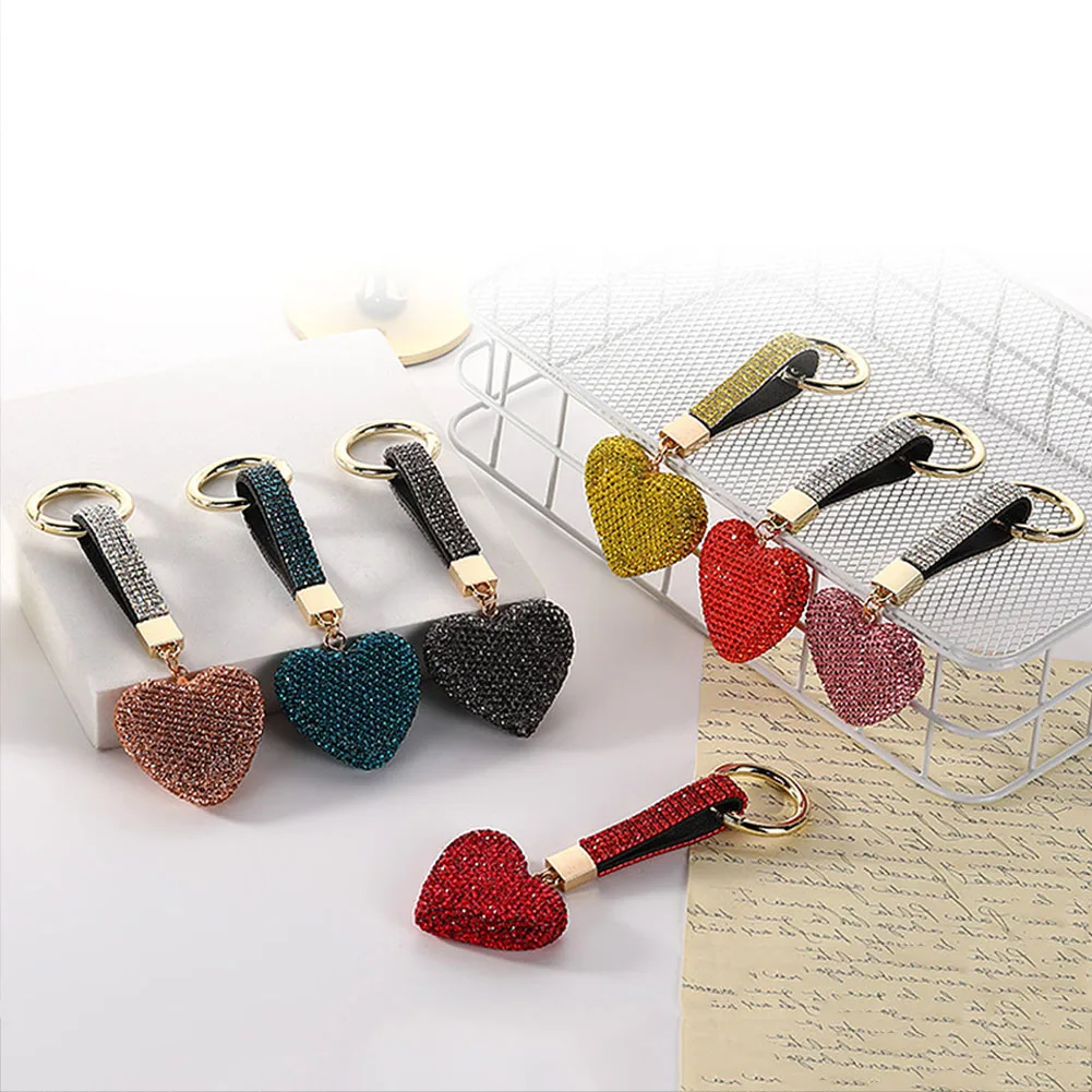 Wholesale Key Rings Luxury Fashion, Keychain Stainless Steel Keychain Luxury Leather Loop Keychain/