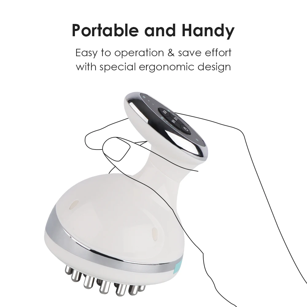 Synogal pivate label non invasive handheld massage vibrator EMS meridian massage slimming machine