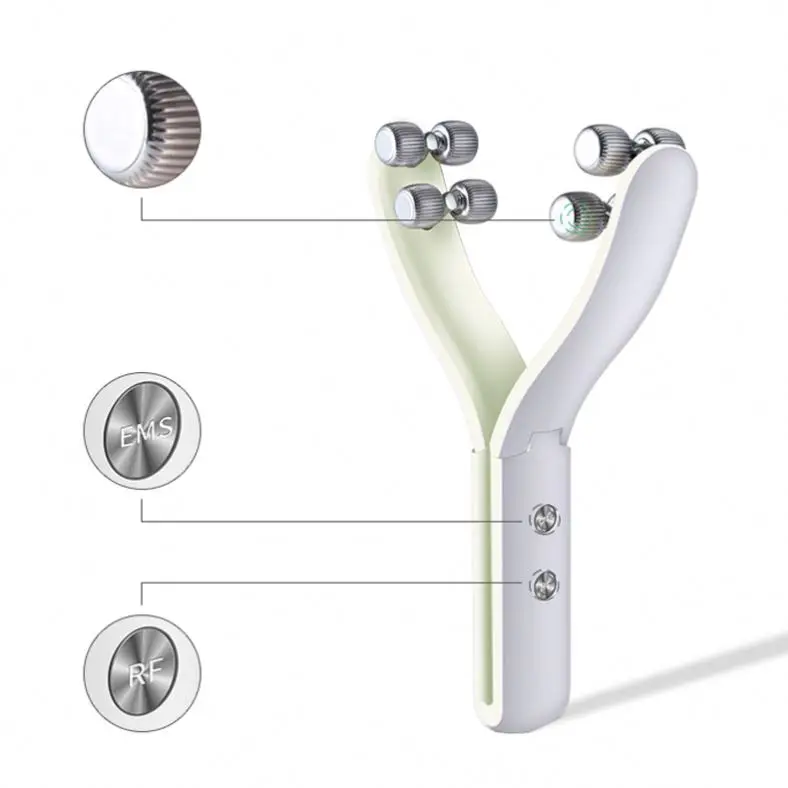 GESS Beauty tool Y Shape face roller 3d face roller massager 360 Rotation Facial Lifting Roller face slimming massage