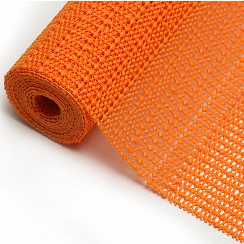 Trend New Products Washable anti-fouling environmental protection memory foam mesh color non-slip PVC Shelf Liner