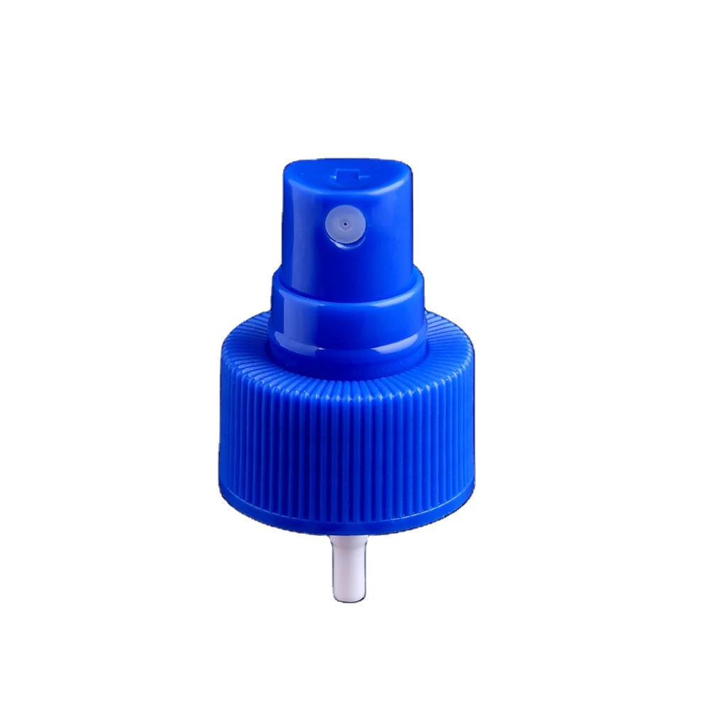 
China Yuyao high quality low profile Customized ribbed pump 28/410 atomizer spray plastic bottle mist sprayer 