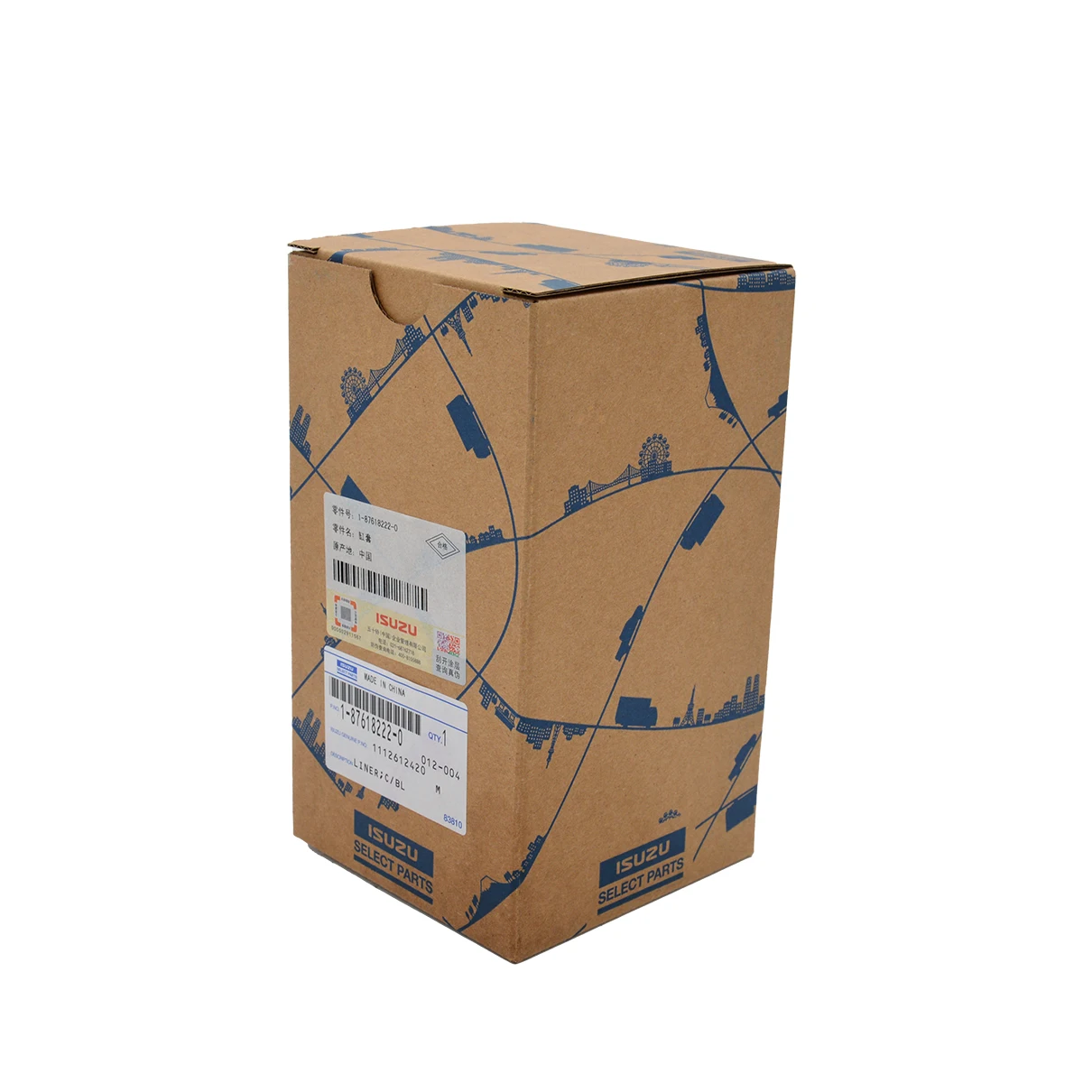 1112612420 1876182210 1876182220 1876182240 Cylinder Liner Excavator Accessories 4BD1 6BD1